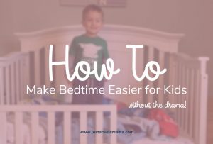 make bedtime easier for kid