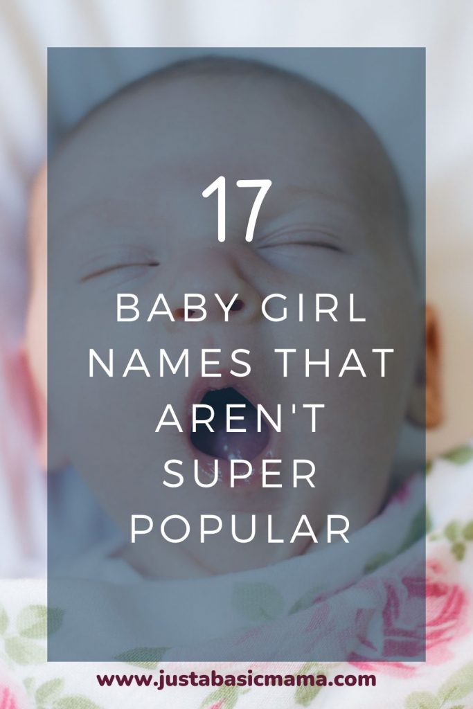 baby girl names - pin
