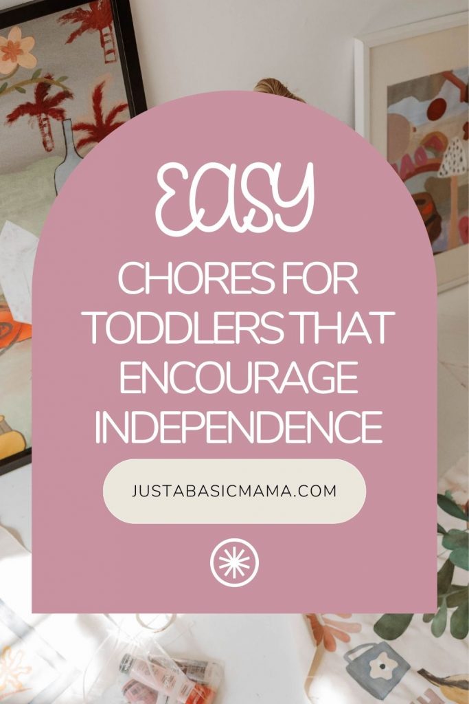 simple chores for toddlers