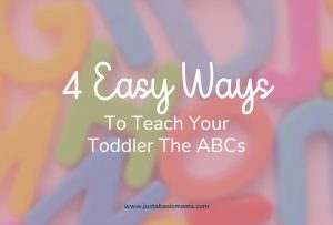 how to teach abcs to toddlers