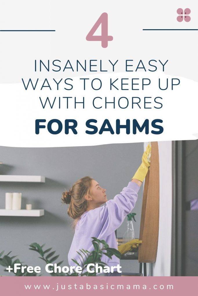 productivity tips for SAHMs - pin