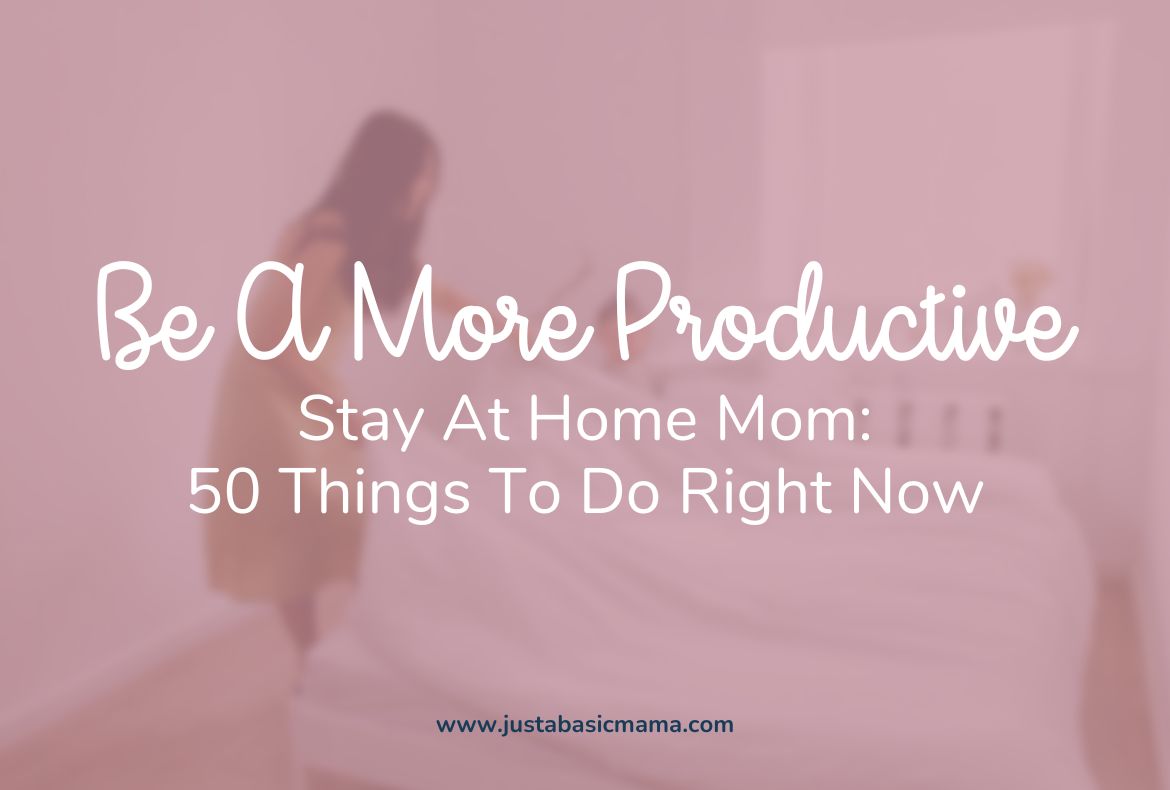 productive stay at home mom-feature
