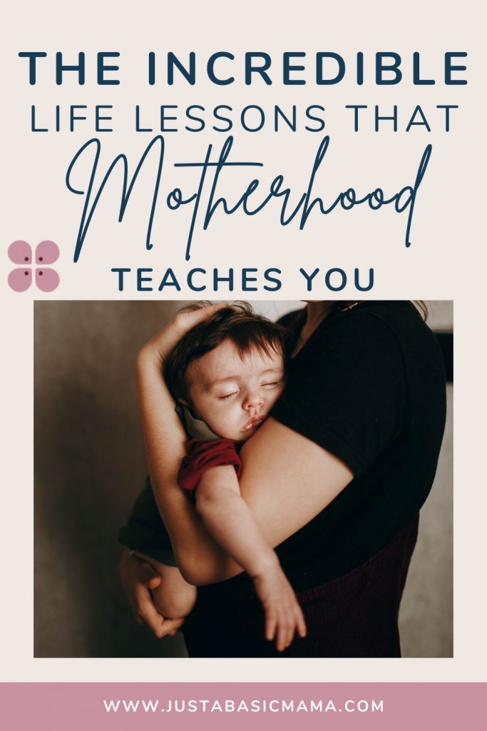 things motherhood teaches you - pin