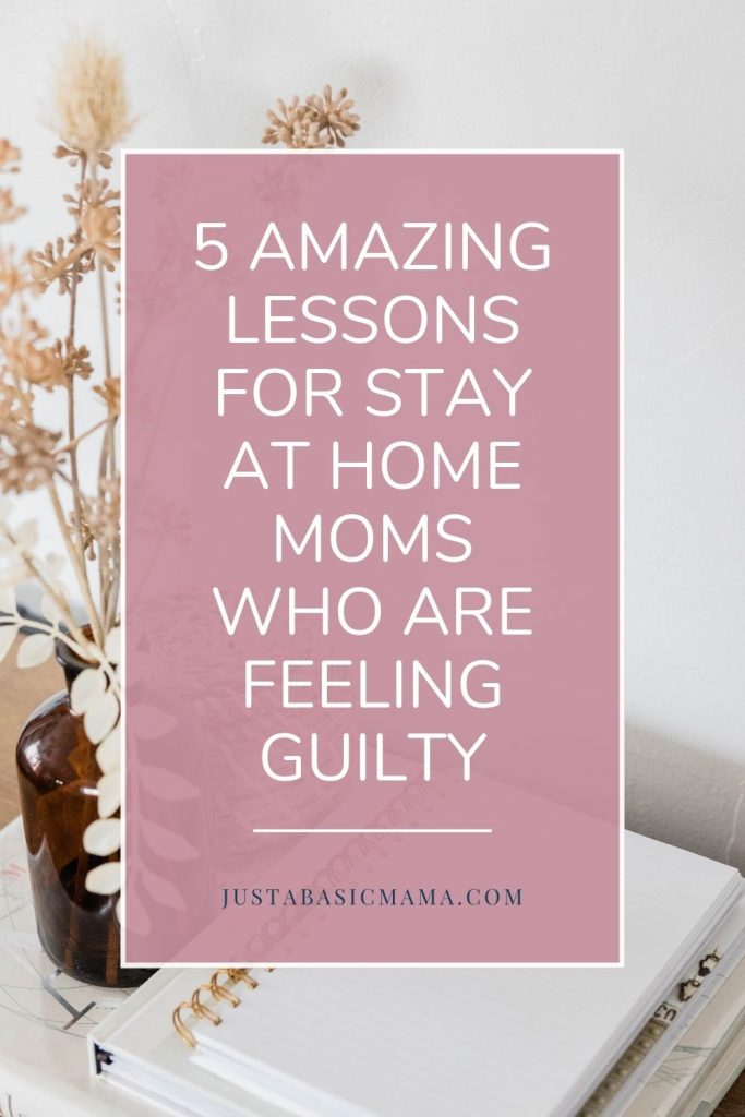 stay at home mom lessons - pin