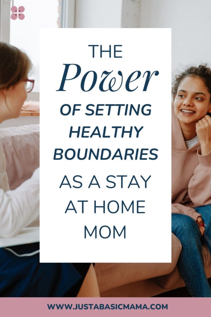 moms setting boundaries - pin