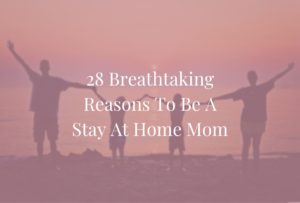 be a stay at home mom - feature