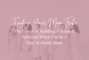 Finding Your Mom Tribe -feature