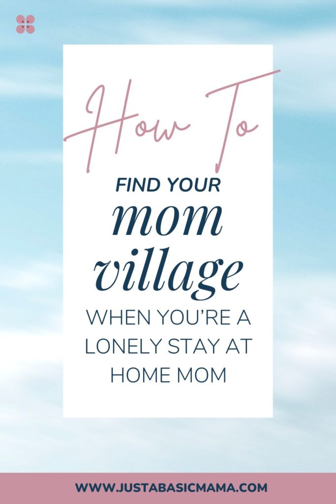 finding your mom tribe - pin