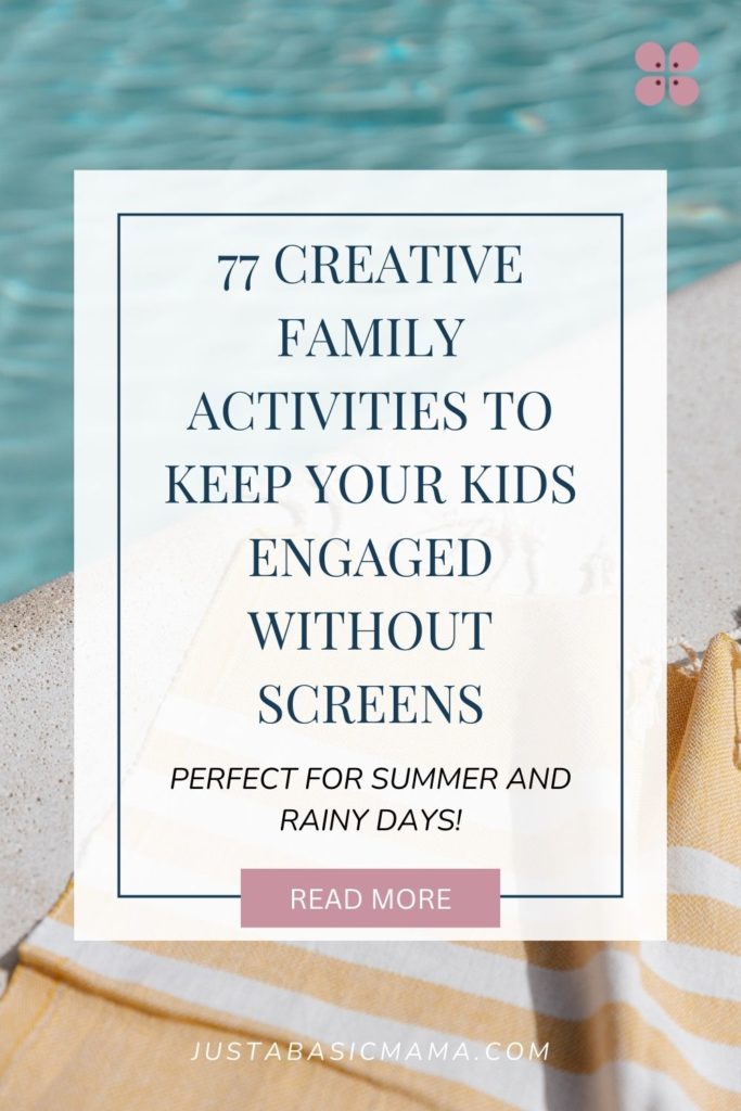 creative family activities - pin