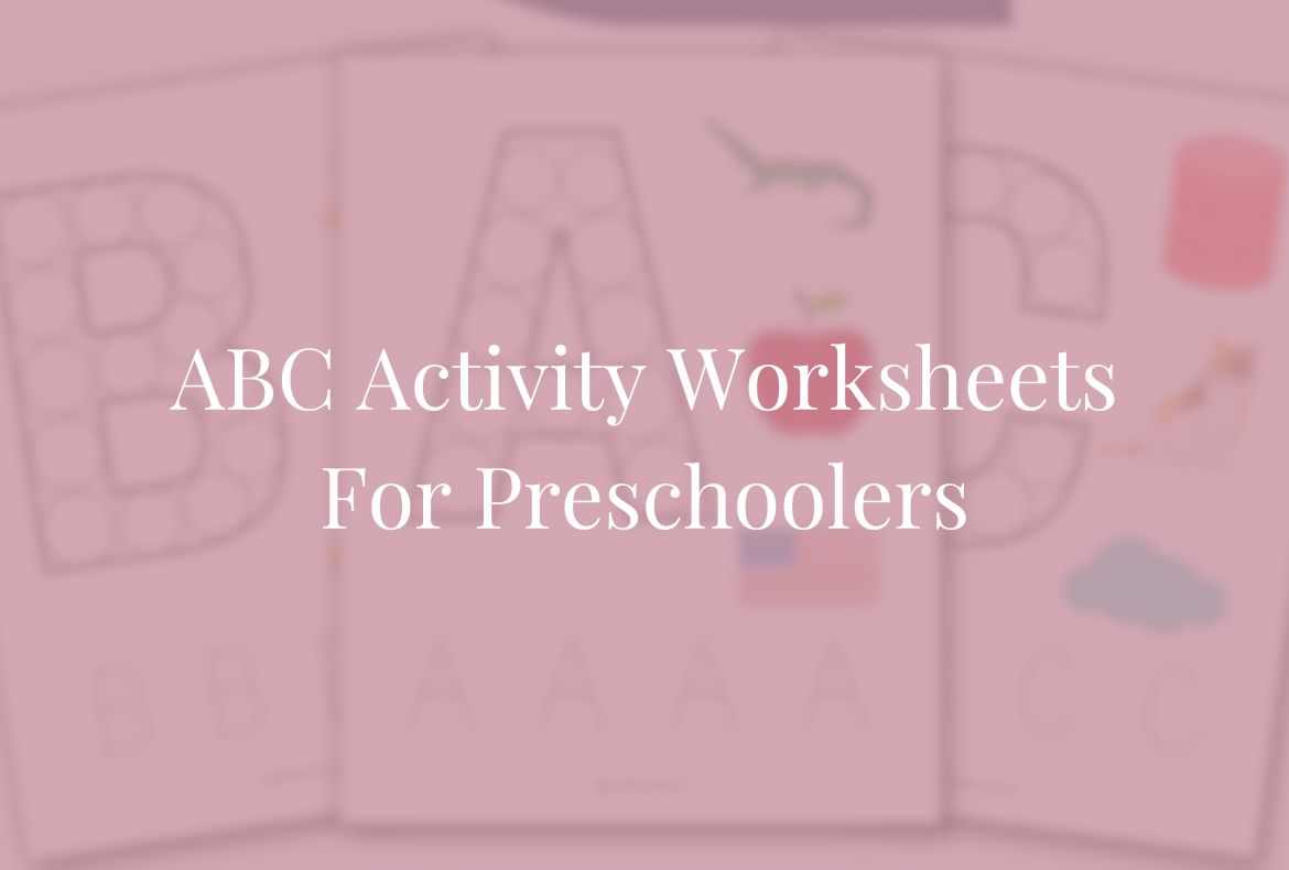 ABC Activity Worksheets For Preschoolers Just A Basic Mama Abc activity worksheets for preschoolers just a basic mama